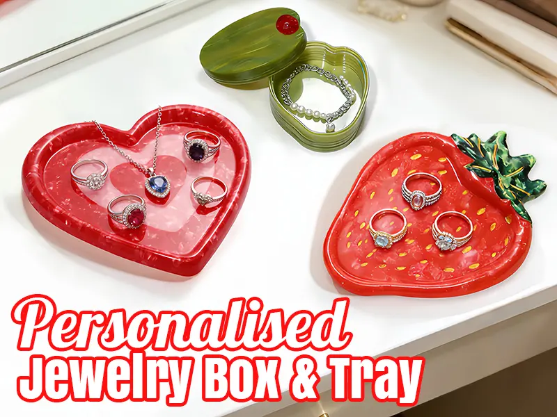 Jewelry Box & Tray