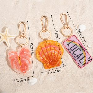 Cellulose Acetate Bag Charm