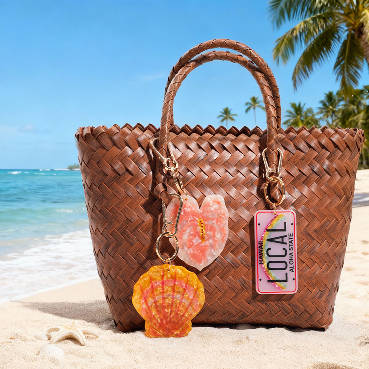 Custom bag charm