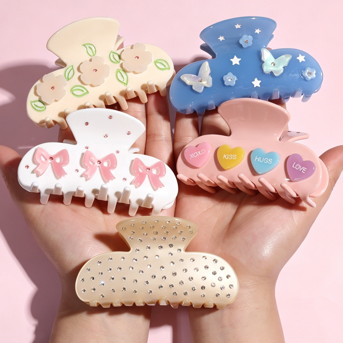 Personalized Acetate Hair Claw