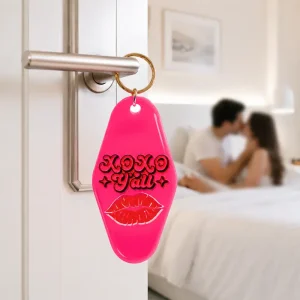 Acrylic Motel Keychain