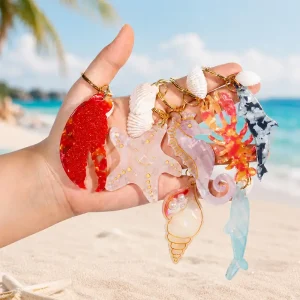 Summer Theme Keychain